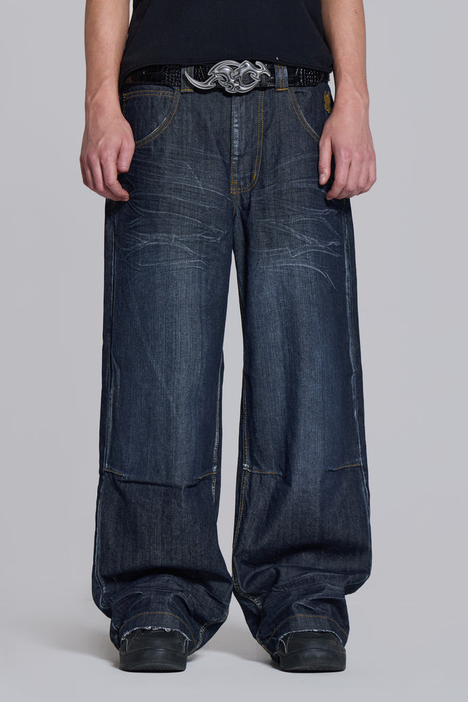 Union Jack Indigo Colossus Jeans