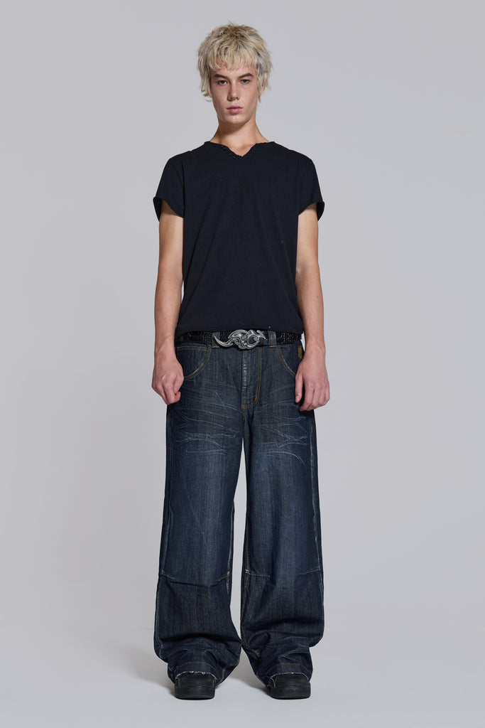 Union Jack Indigo Colossus Jeans