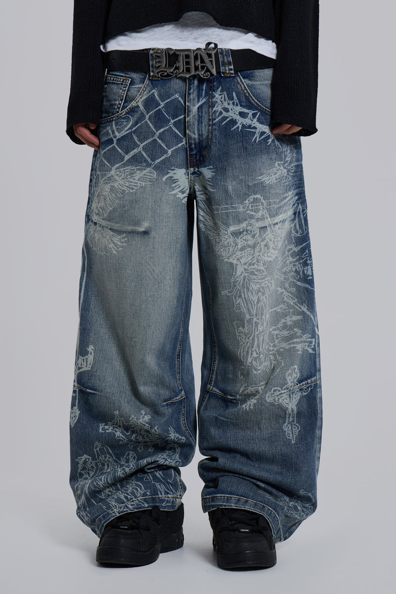 Thorn XL Colossus Jeans | Jaded London | Clothing