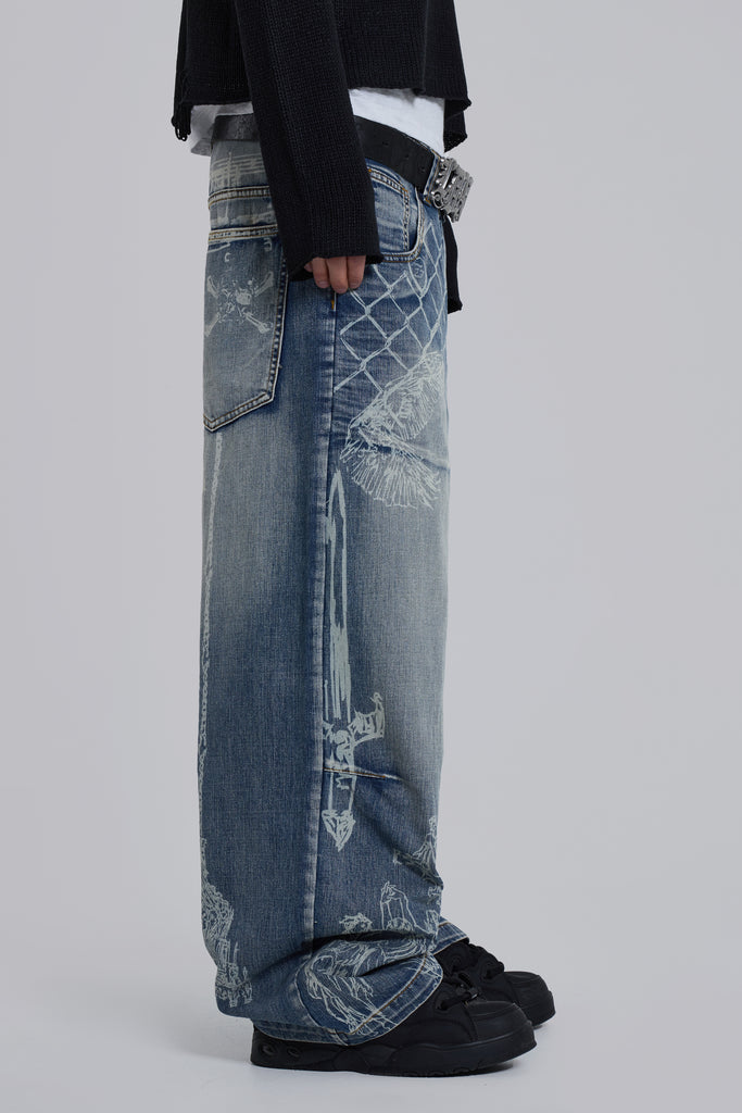 Thorn XL Colossus Jeans | Jaded London | Clothing