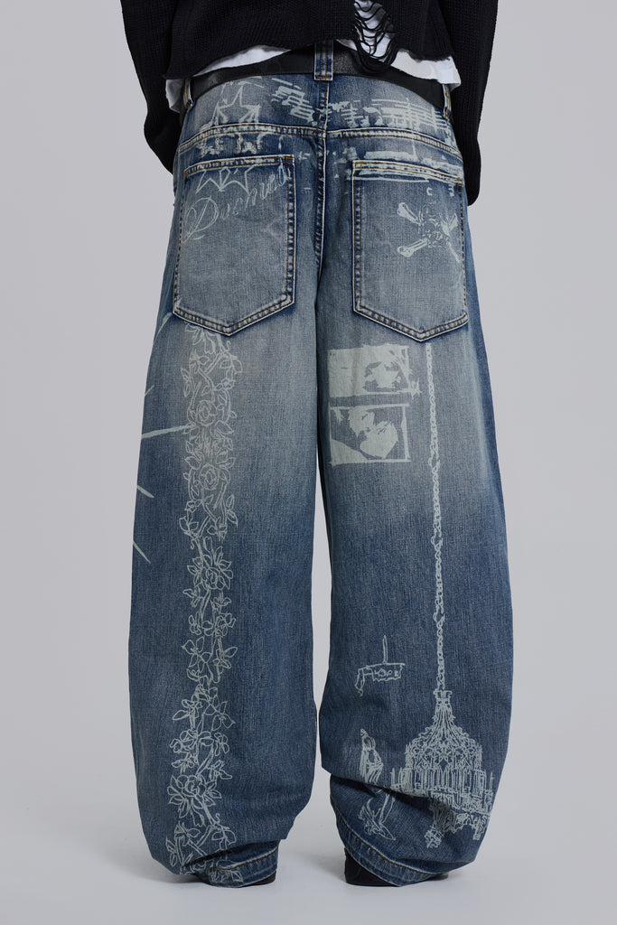 Thorn XL Colossus Jeans | Jaded London | Clothing