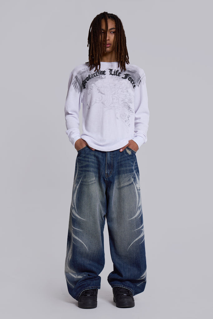 Blue Jewel Blade XL Colossus Jeans