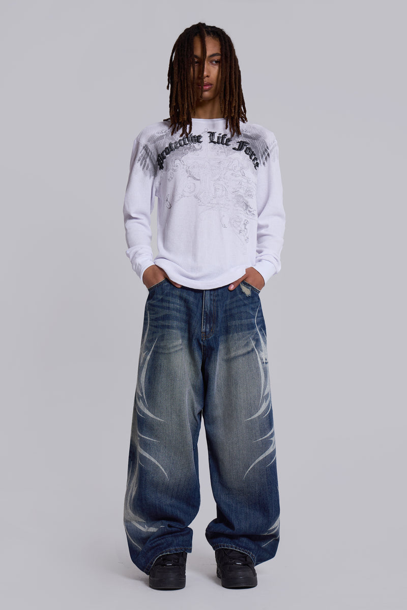 Blue Jewel Blade XL Colossus Jeans