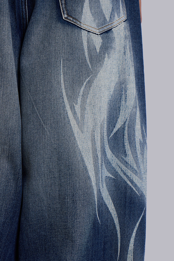 Blue Jewel Blade XL Colossus Jeans