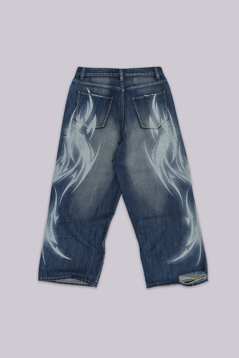 Blue Jewel Blade XL Colossus Jeans