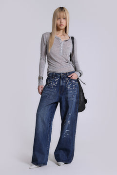 Diamond Fall XL Colossus Jeans - W34 / Blue