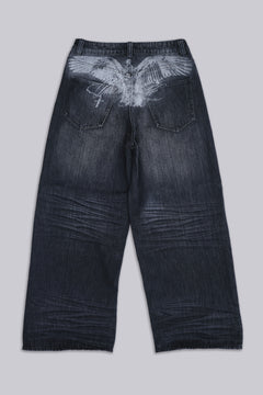 Black Falcon XL Colossus Jeans - W26 / Black