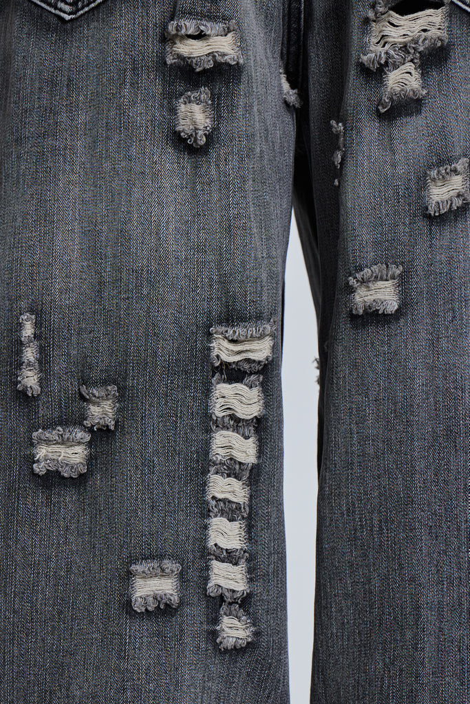 Bullet Hole XL Colossus Jeans | Jaded London | Clothing