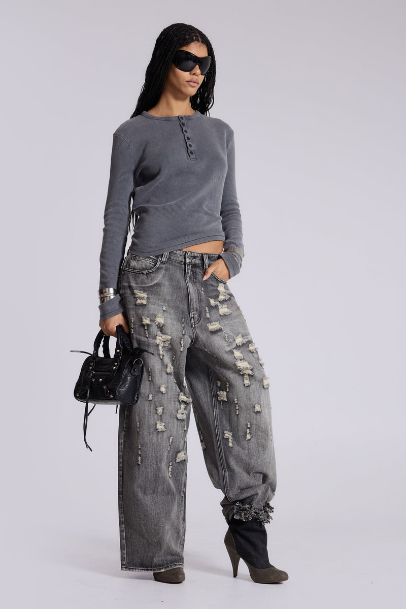 Bullet Hole XL Colossus Jeans