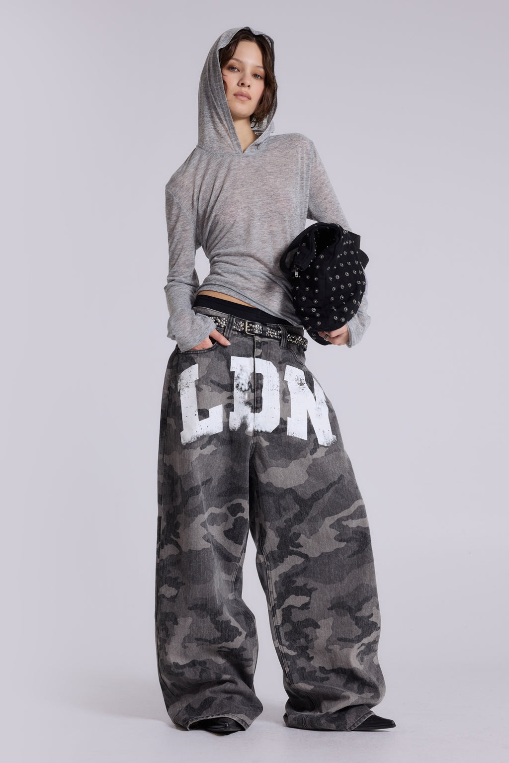 Camo LDN XL Colossus Jeans | Jaded London | Clothing