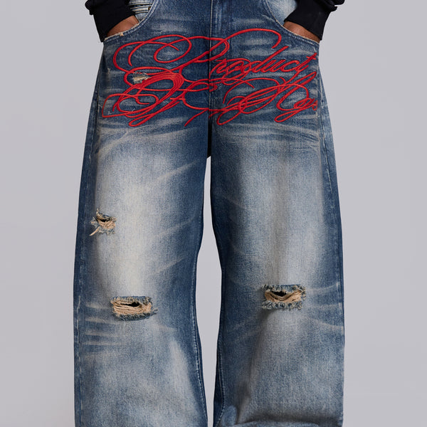 P.O.A Cinch XL Colossus Jeans | Jaded London | Clothing