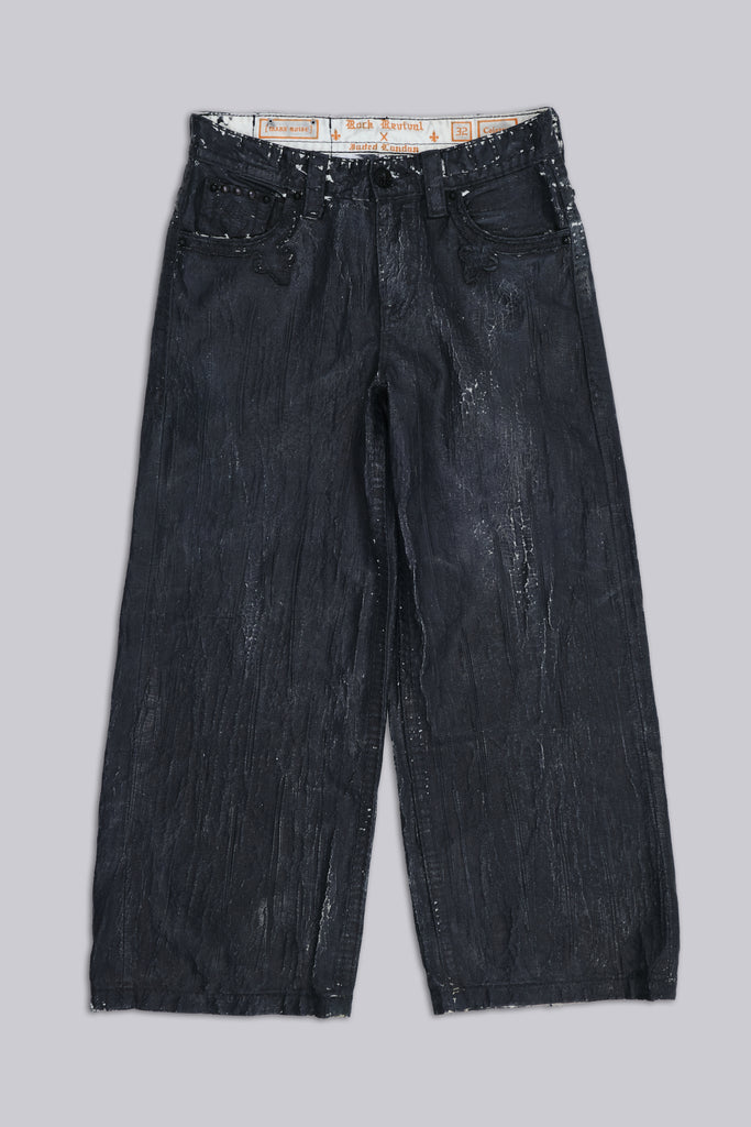 Rock Revival Moto Wax Jeans | Jaded London | Clothing