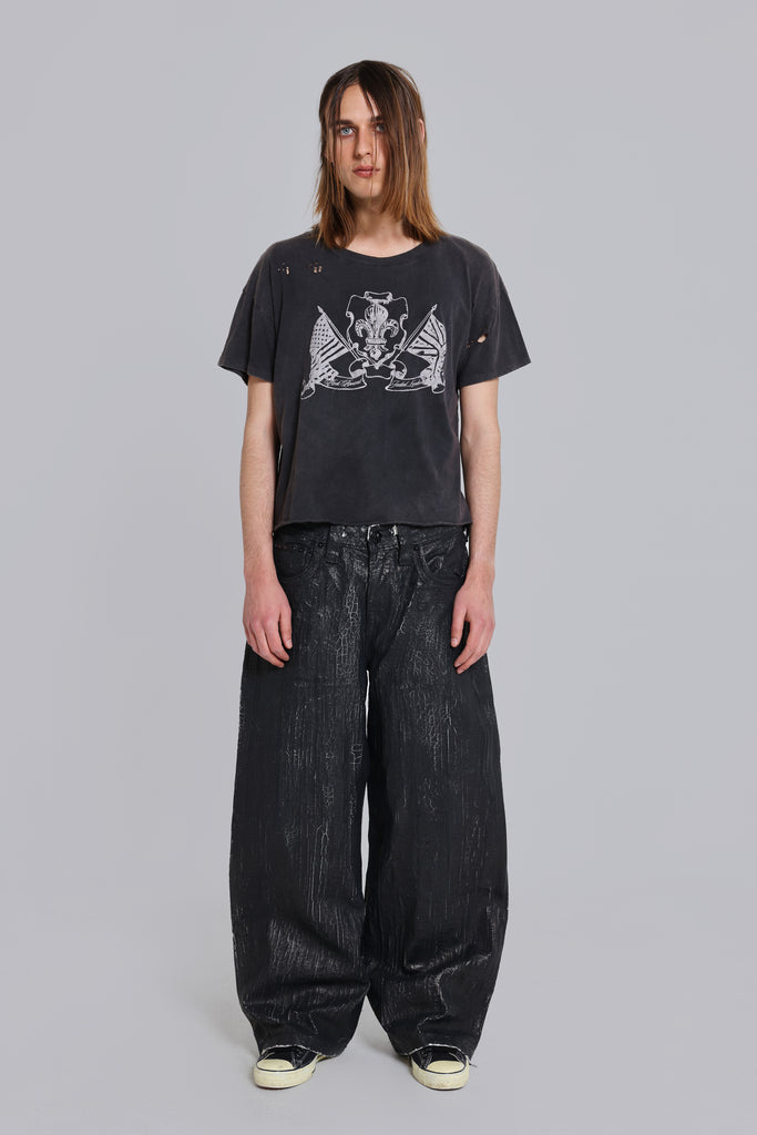 Rock Revival Moto Wax Jeans | Jaded London | Clothing