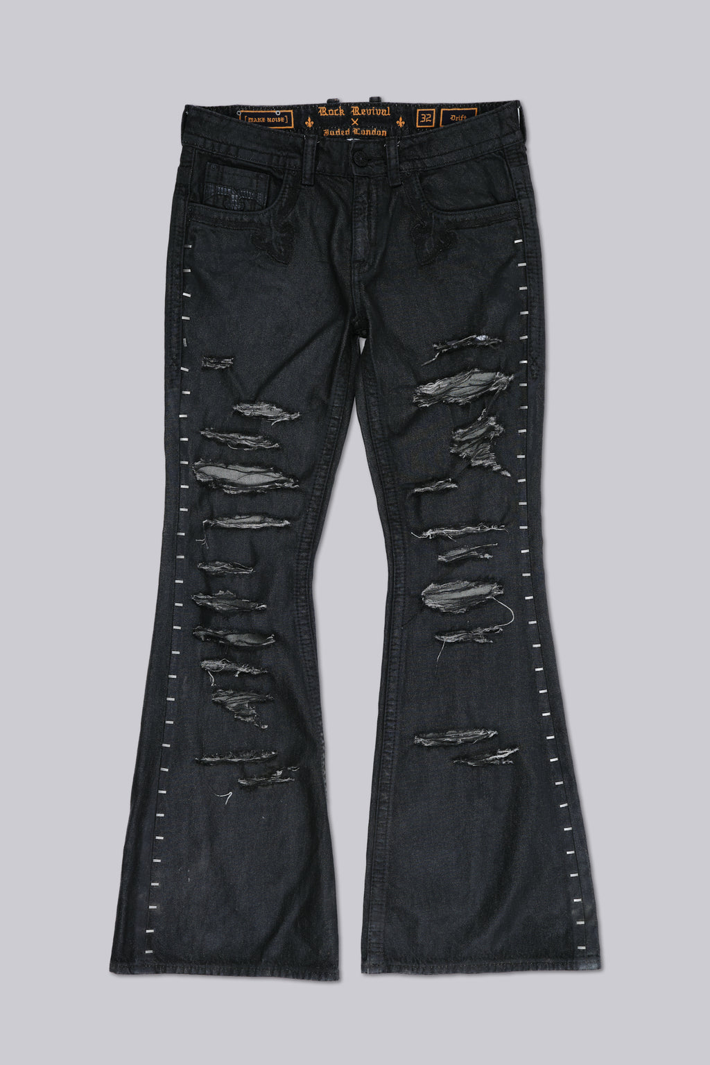 Rock Revival Staple Wax Jeans | Jaded London | Clothing