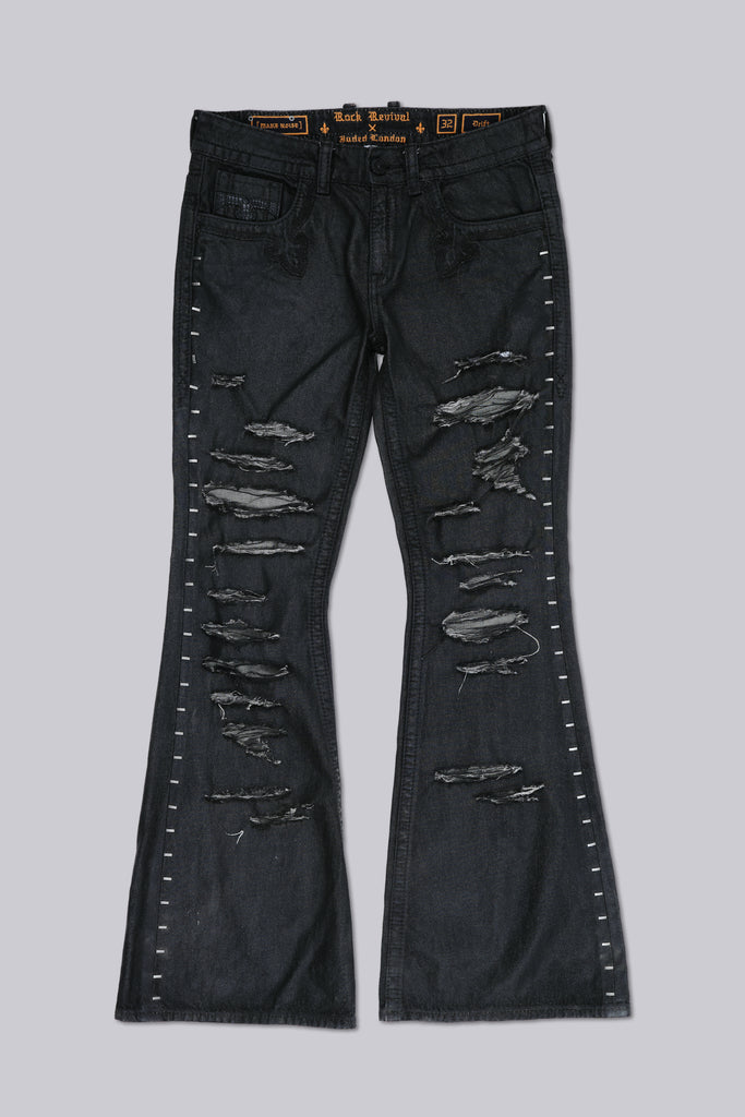 Rock Revival Staple Wax Jeans | Jaded London | Clothing