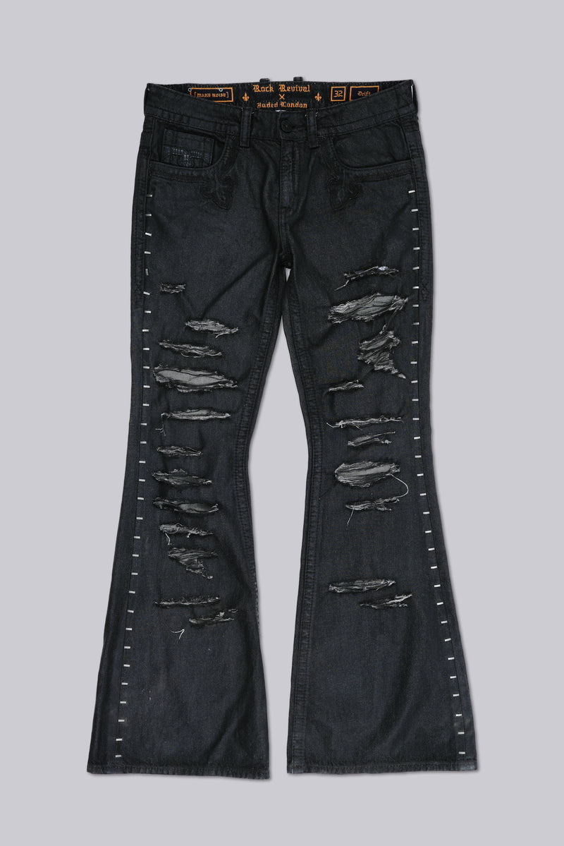 Rock Revival Staple Wax Jeans | Jaded London | Clothing