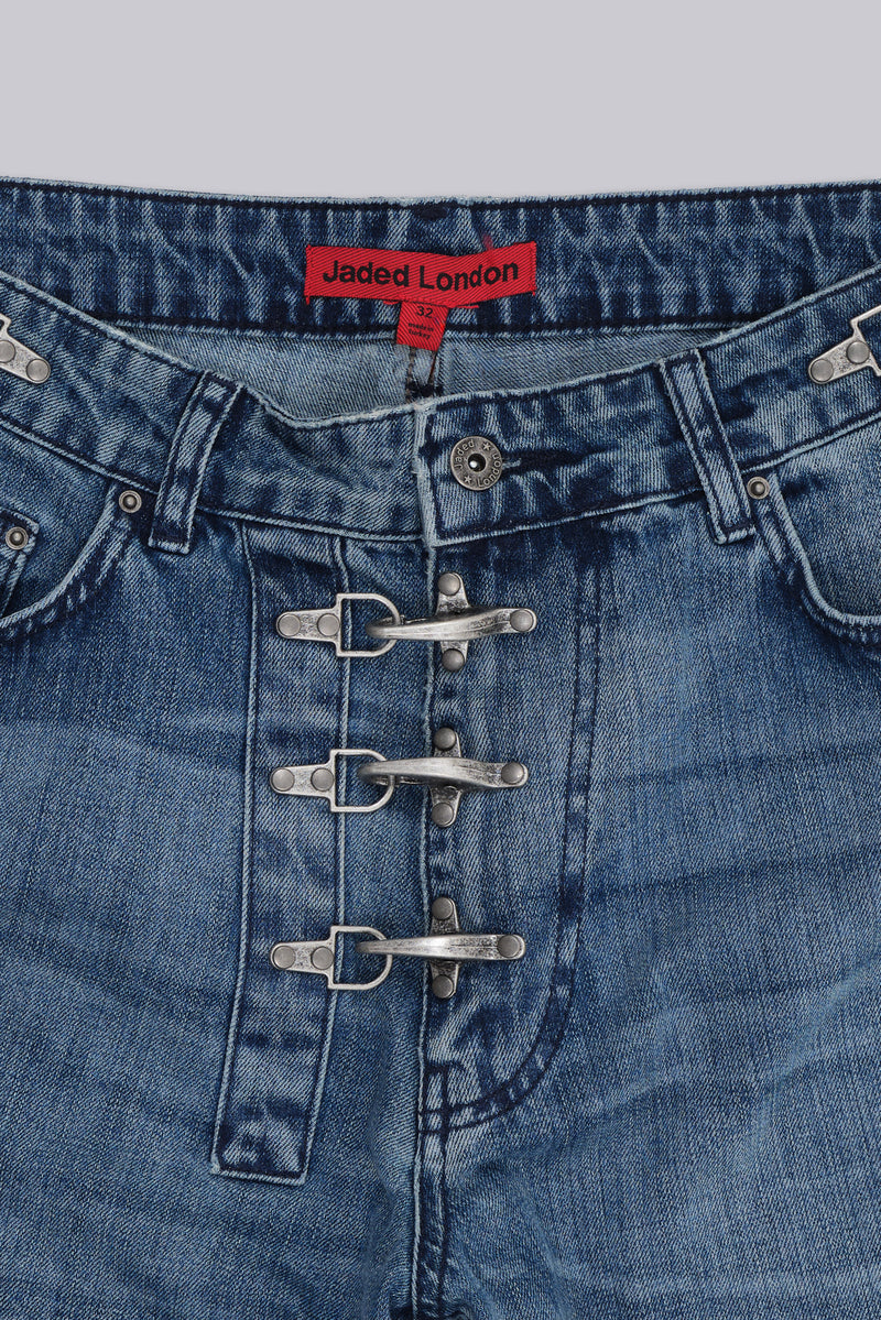 Blue Ashen Clasp Colossus Jeans