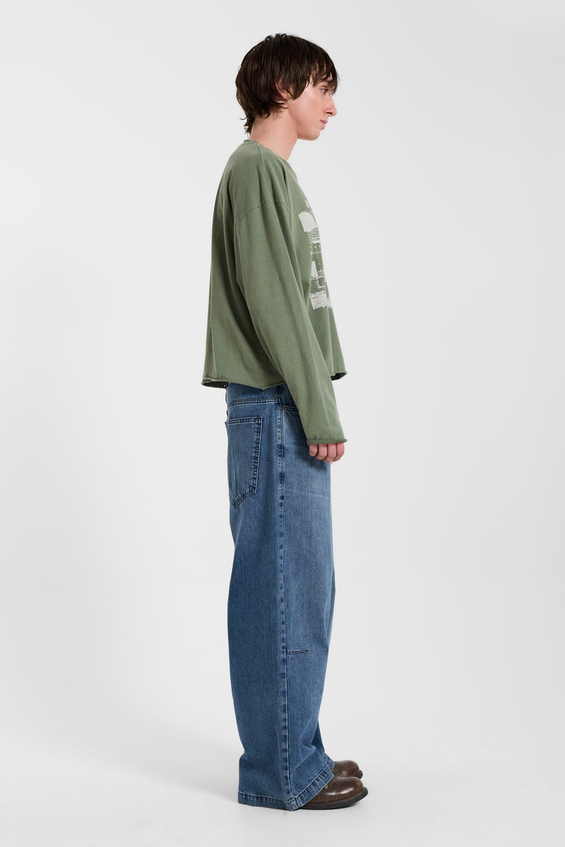 Blue Ashen Clasp Colossus Jeans
