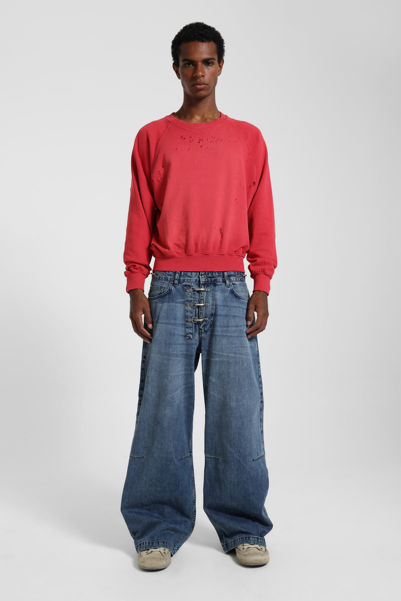 Blue Ashen Clasp Colossus Jeans