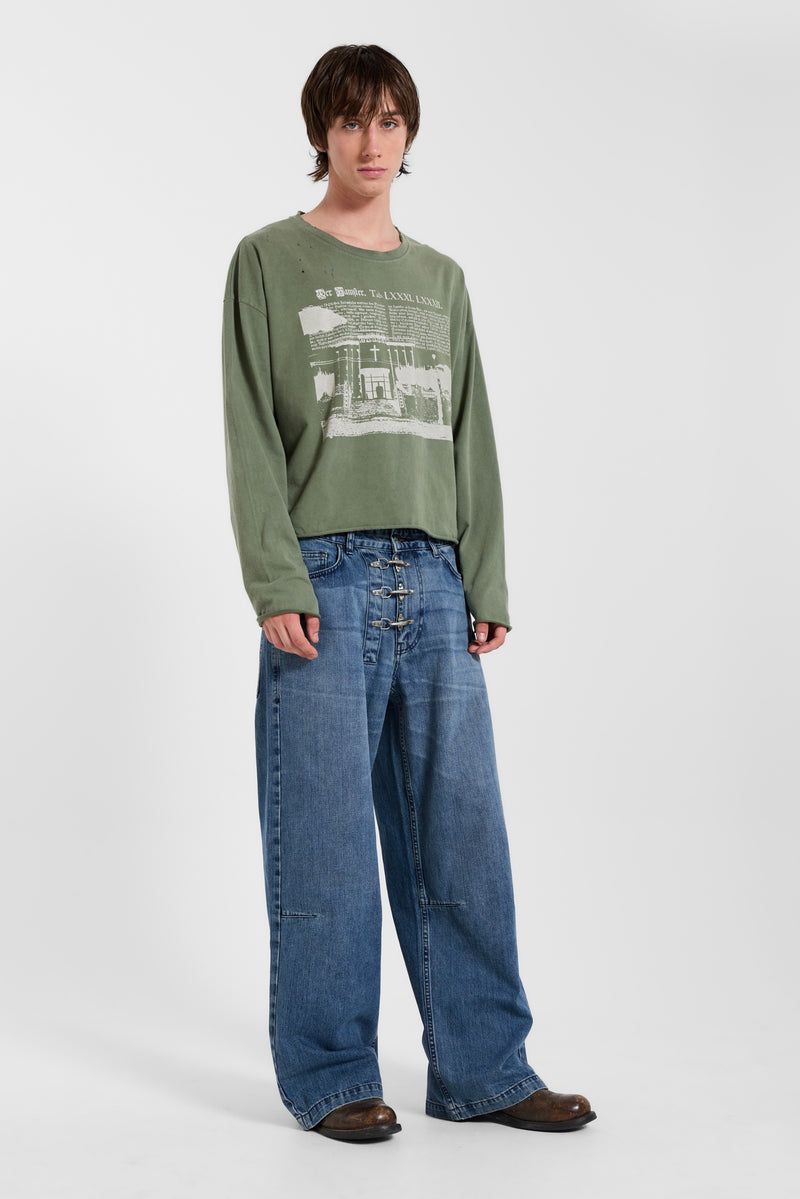Blue Ashen Clasp Colossus Jeans