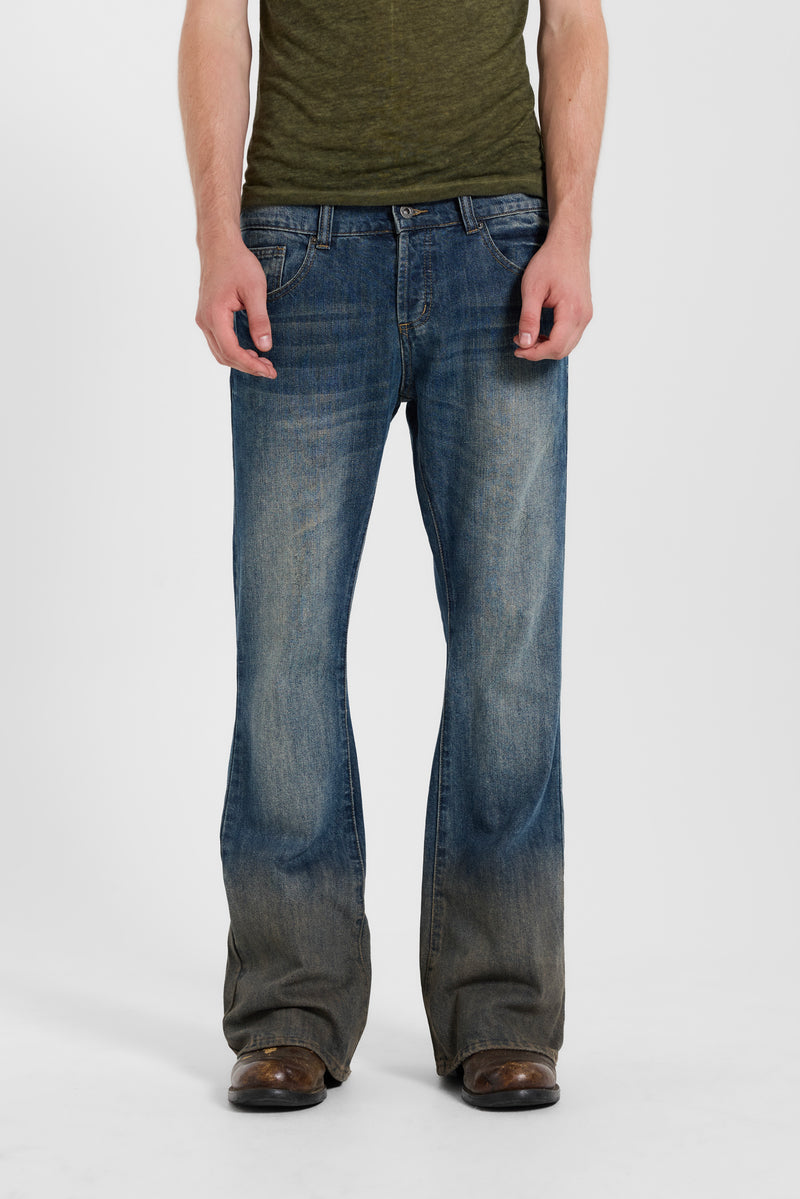 Mud Wash Blue Jude Bootcut Jeans