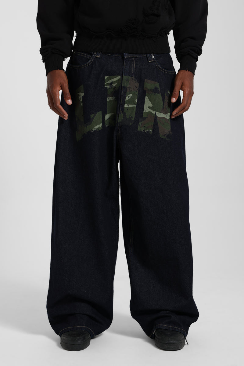 LDN XL Colossus Camo Jeans