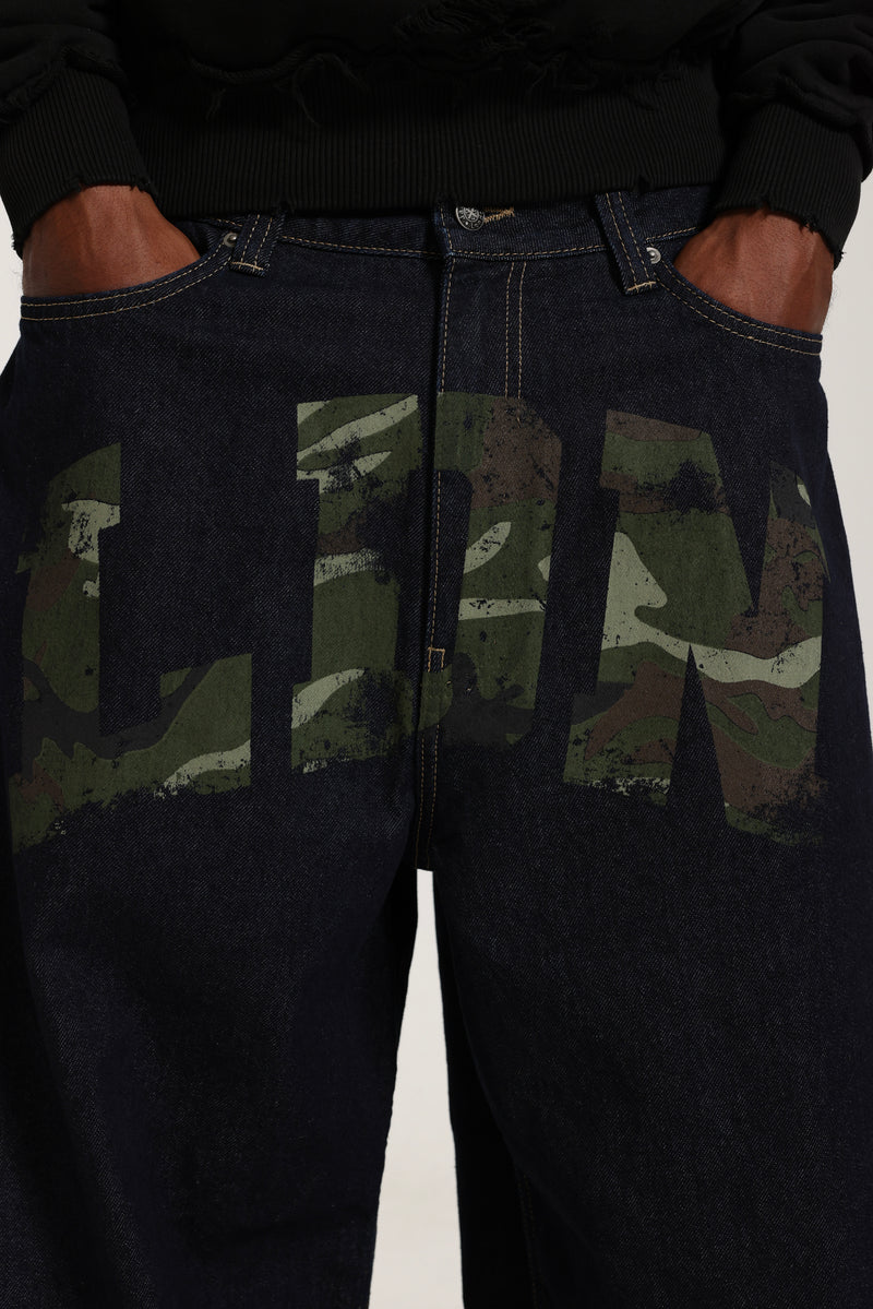 LDN XL Colossus Camo Jeans