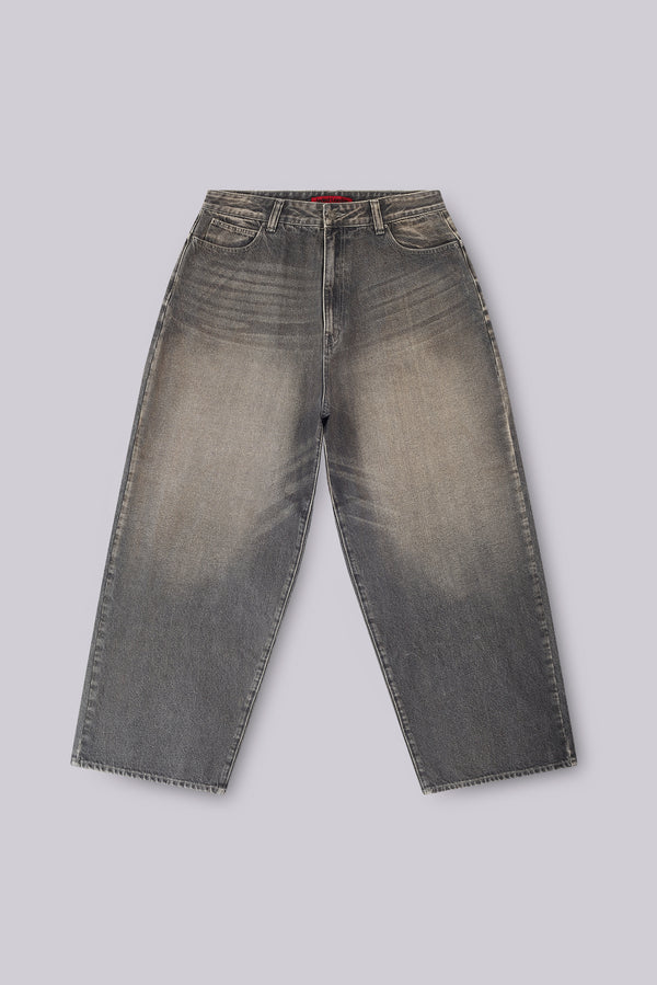 Grey Washed XL Colossus Jeans