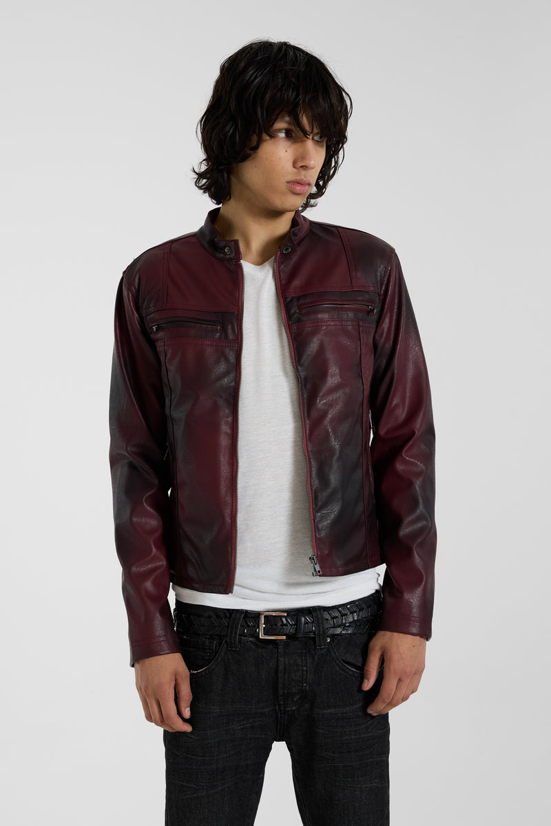 Oxblood Piston Jacket