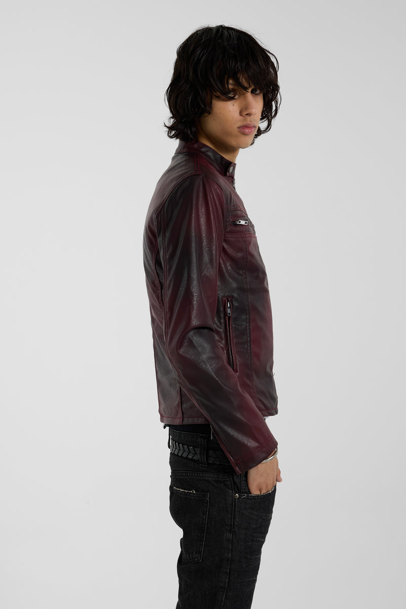 Oxblood Piston Jacket