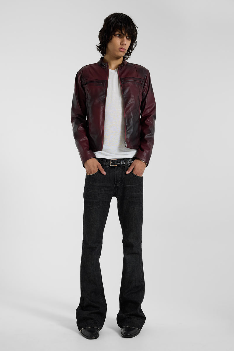 Oxblood Piston Jacket
