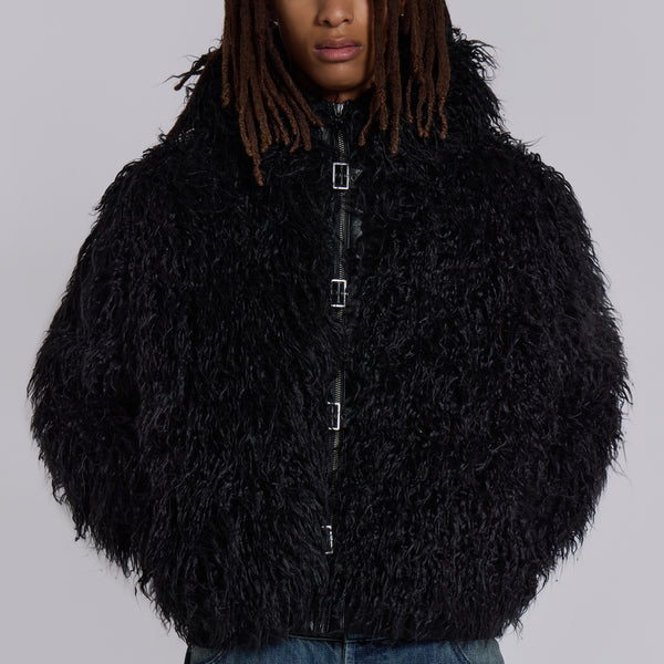 Black Matte Mendoza Jacket | Jaded London | Clothing