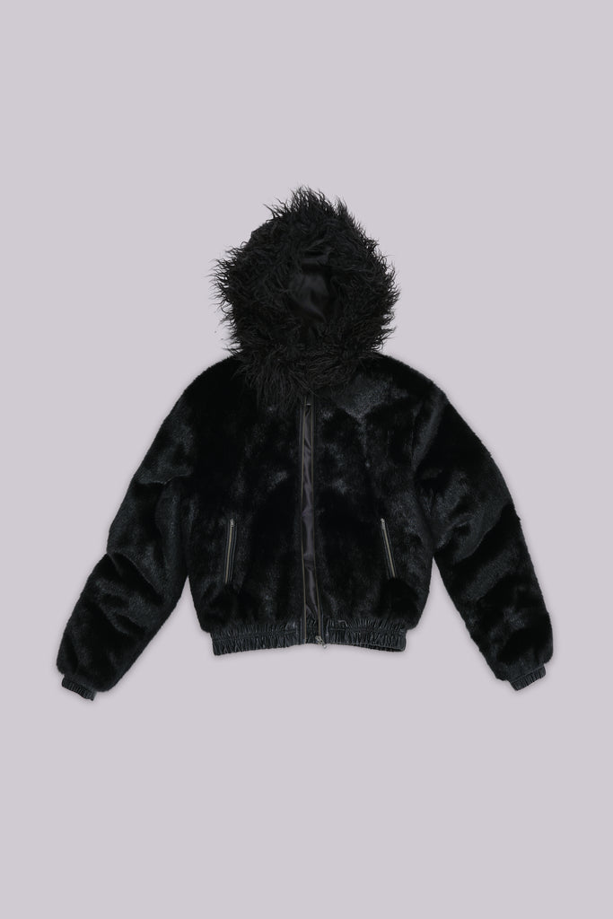 Raven Faux Fur Jacket