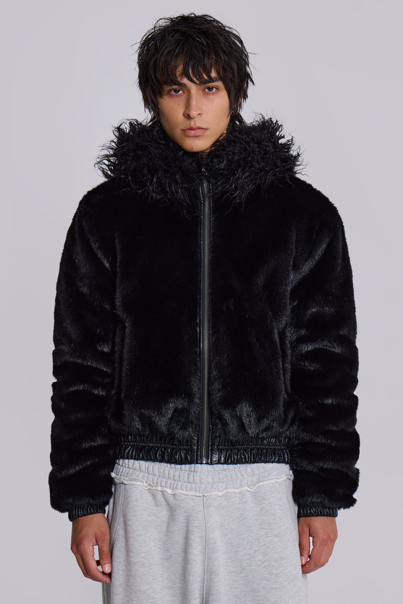 Raven Faux Fur Jacket