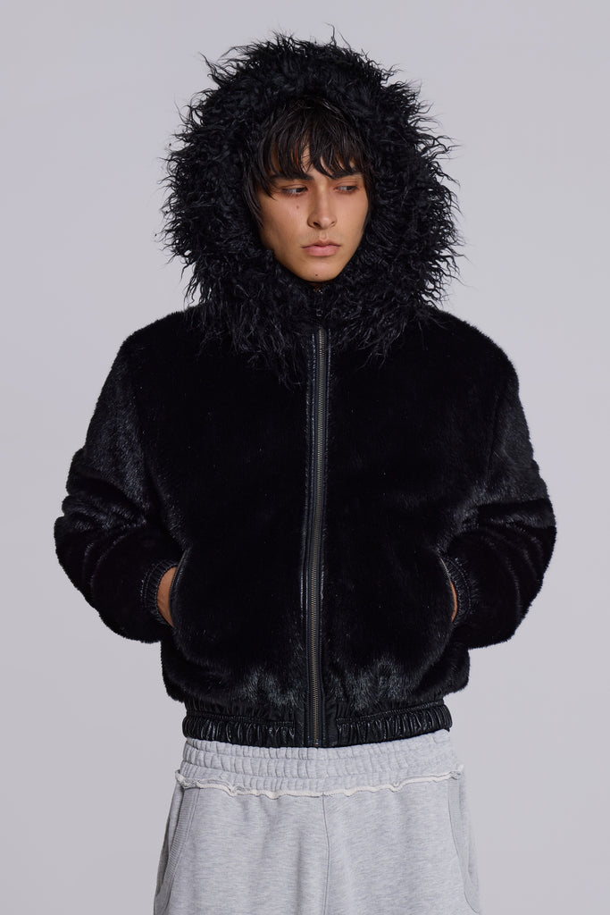 Raven Faux Fur Jacket