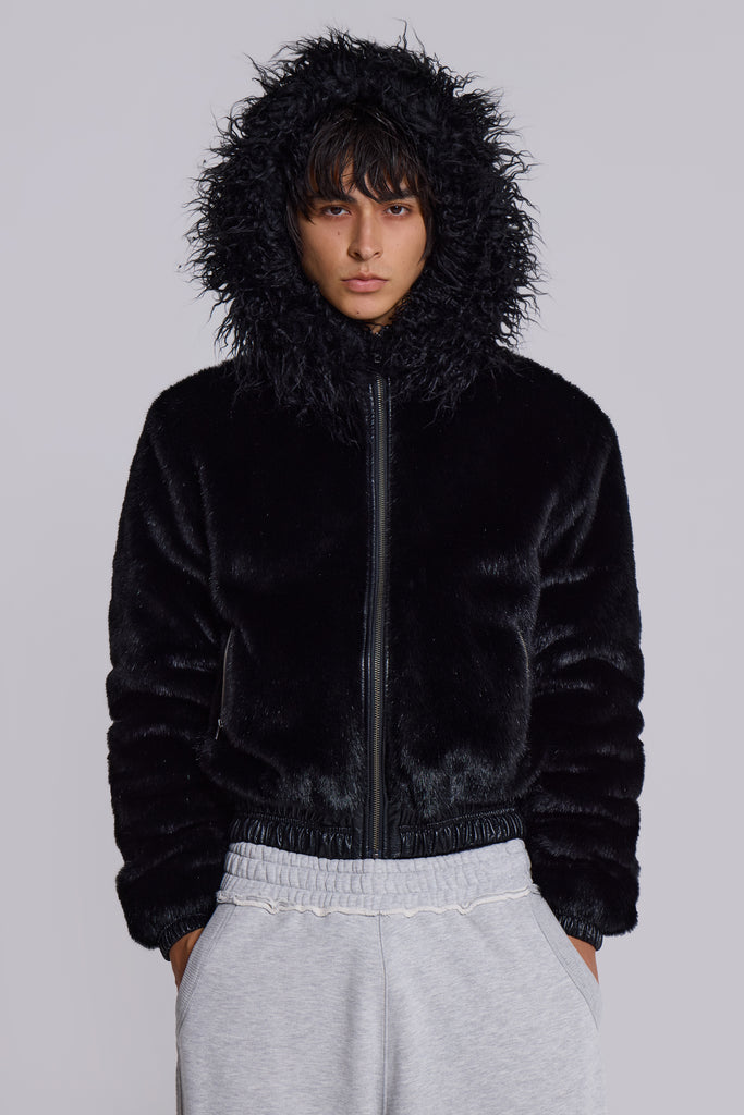Raven Faux Fur Jacket