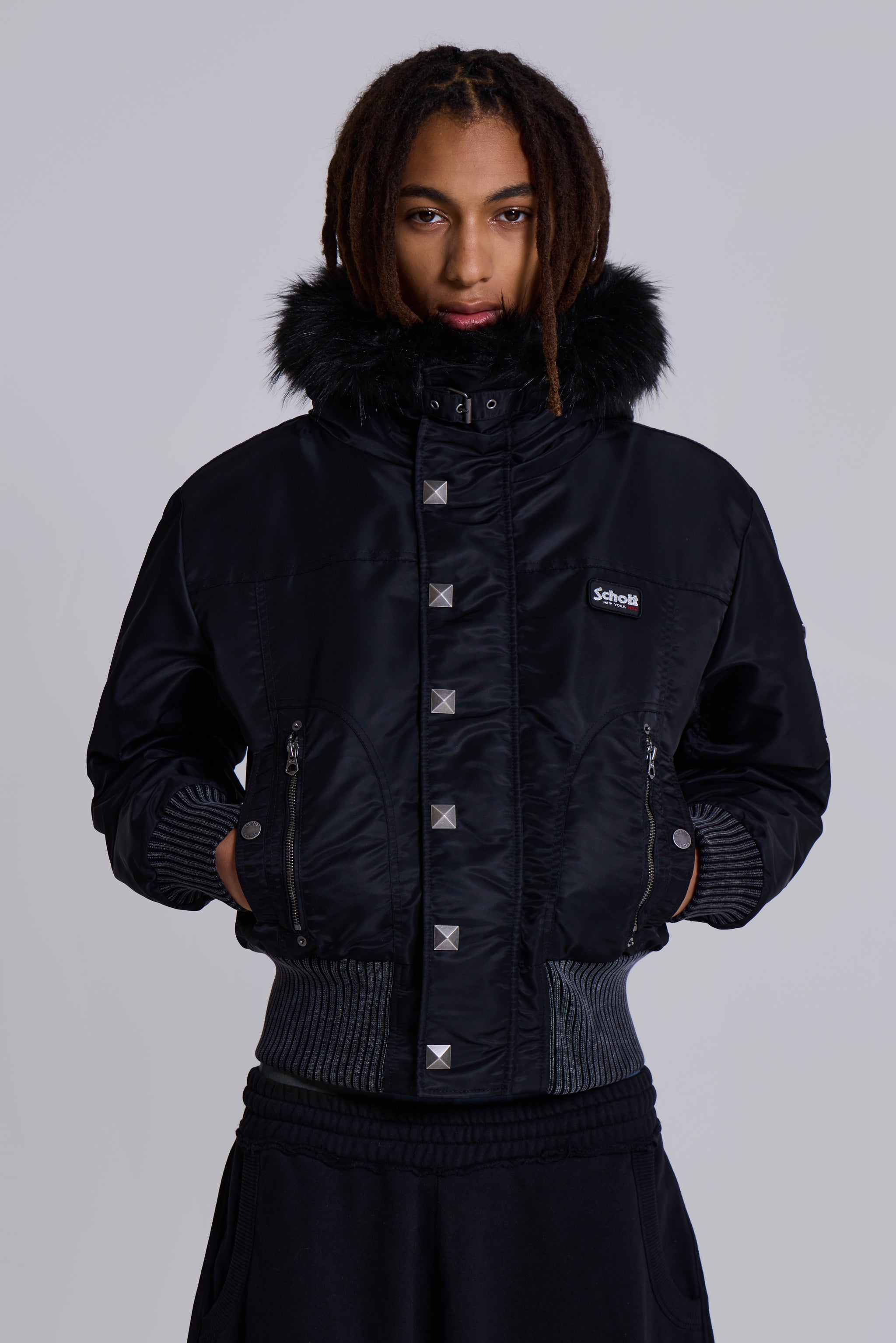 Wraith Jacket Schott Wraith MA1 Jacket | Jaded London | Clothing