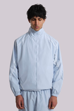 Blue Vapor Tracksuit Top - M / Blue