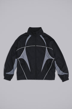 Black Panelled Vapor Jacket - XXS / Black