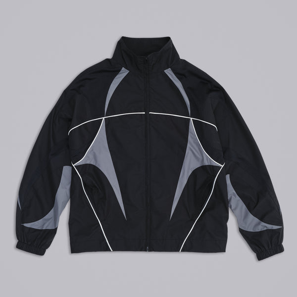 Black Panelled Vapor Jacket | Jaded London | Clothing