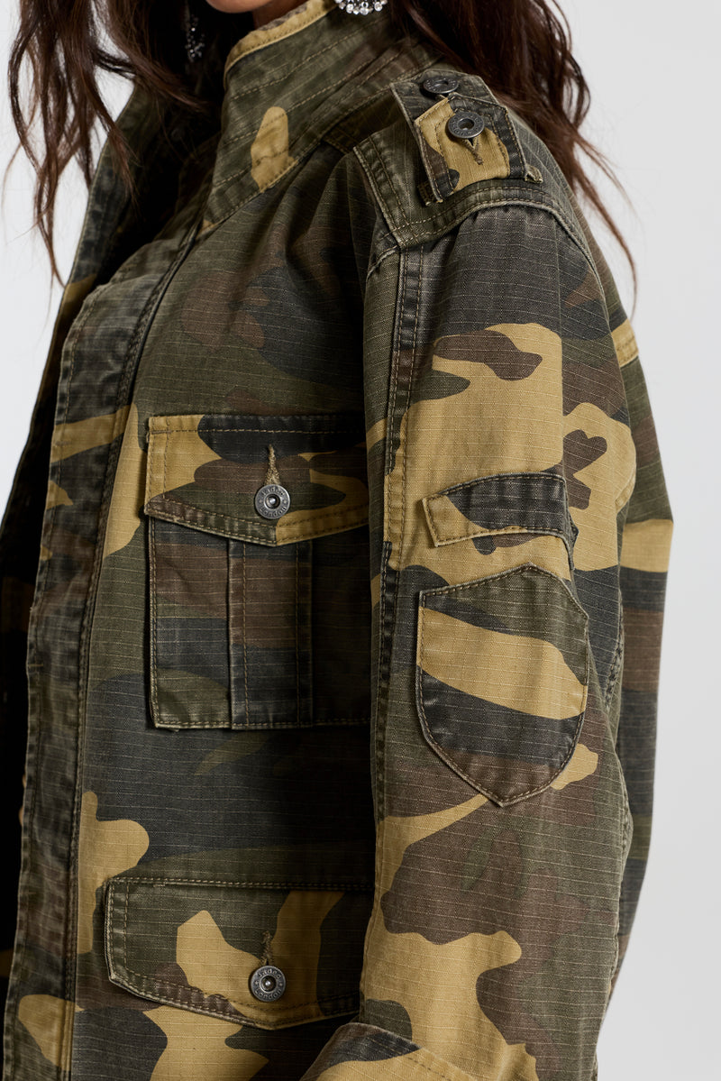 Field Camo Ripstop Jacket