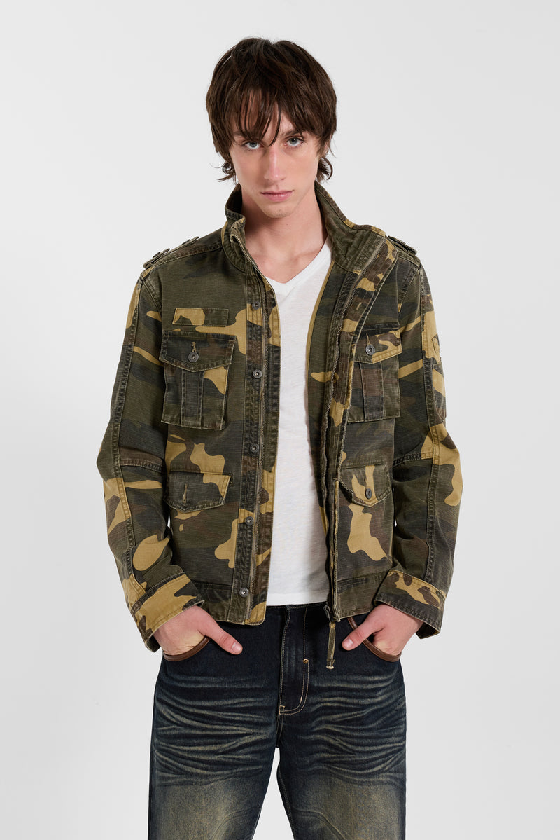 Field Camo Ripstop Jacket