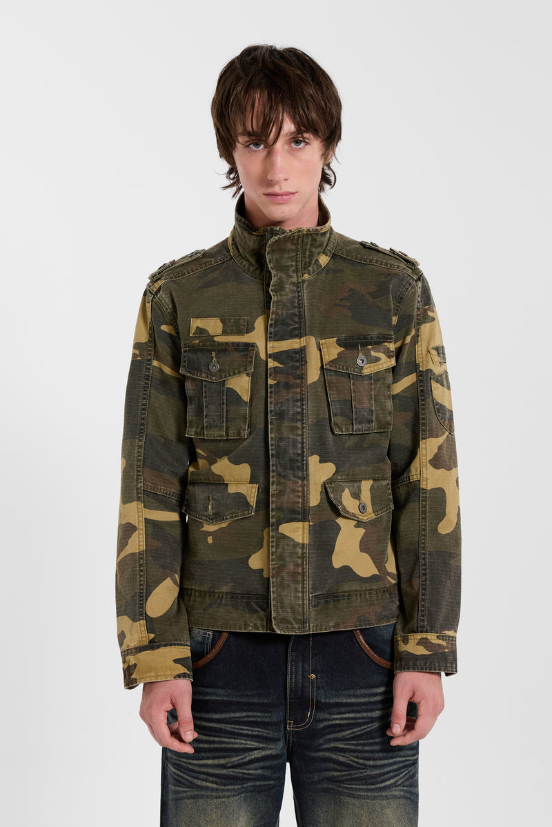 Field Camo Ripstop Jacket