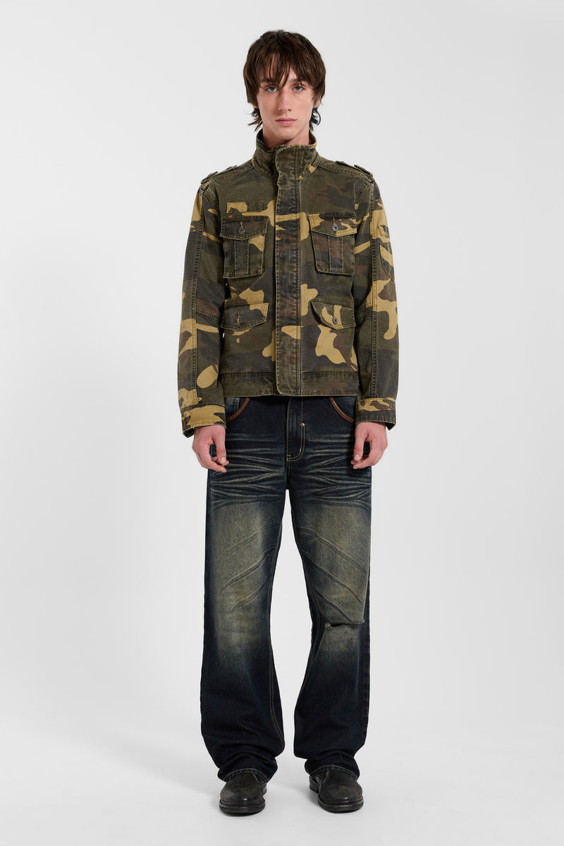 Field Camo Ripstop Jacket