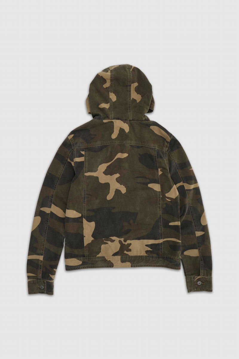 Camo Bedrock Hooded Jacket