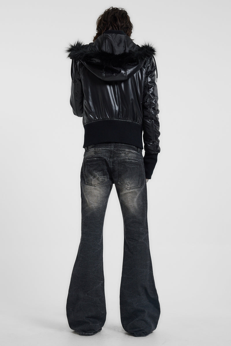 Black Mercury Puffer Jacket