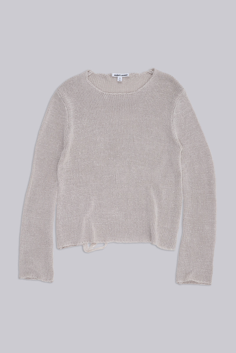 Wilson Knit Jumper in Grey