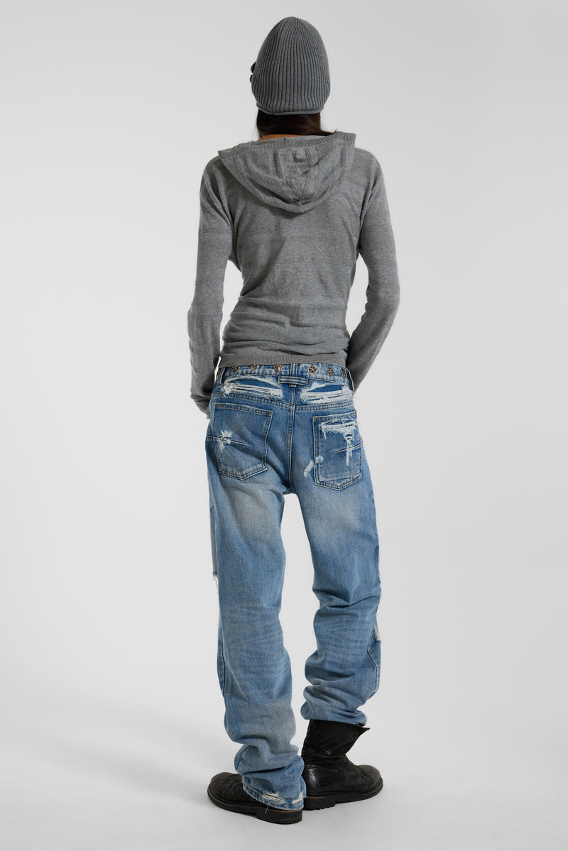 Storm Knitted Hoodie