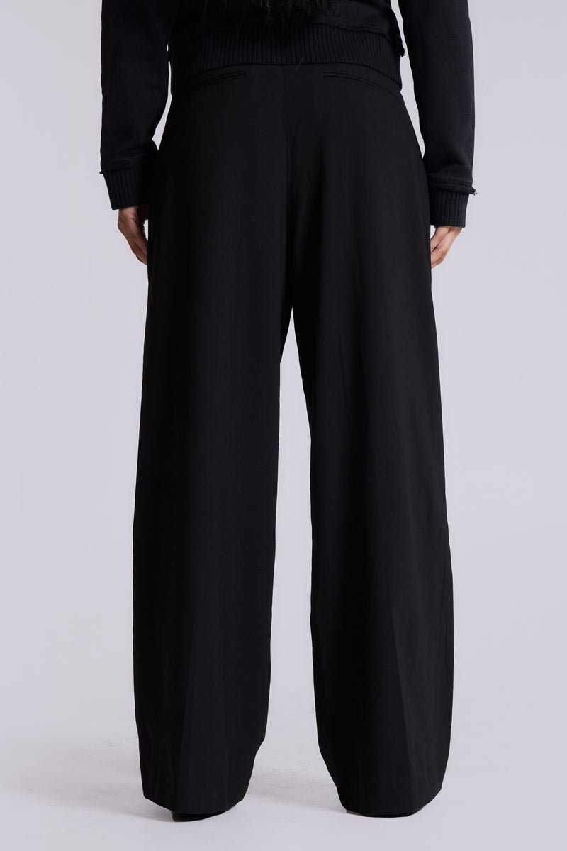 Goliath Black Suit Pants | Jaded London | Clothing