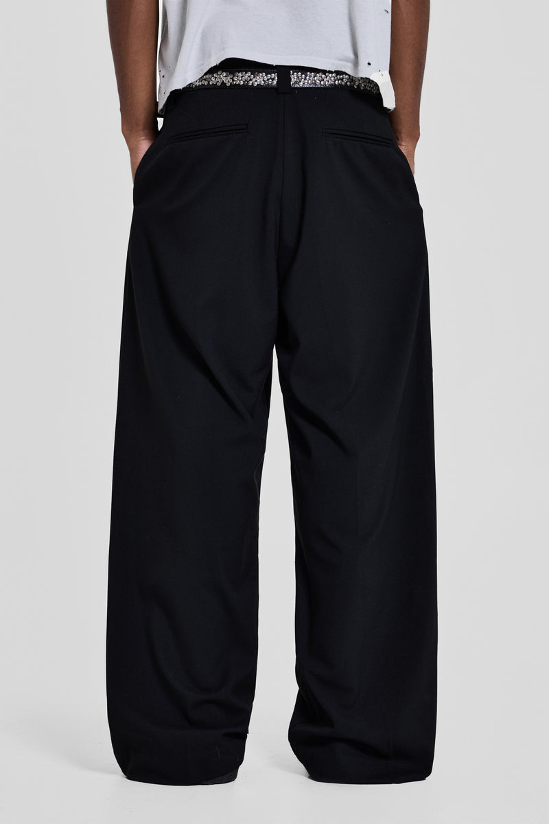Goliath Black Suit Pants